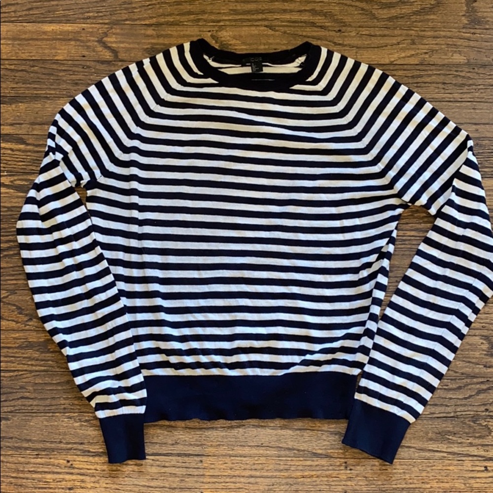 COS striped sweater small